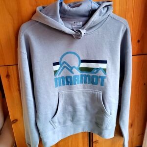 Marmot NWT Women's Light Blue Coastal Hoodie size Small